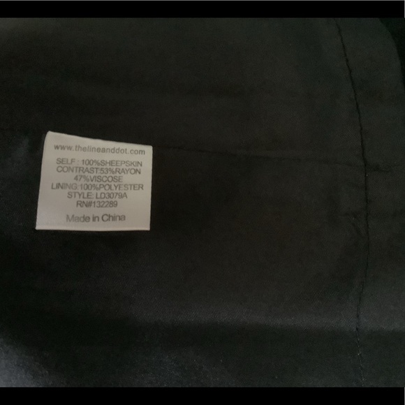 Anthropologie The Line and Dot Leather Top Dress - Picture 8 of 12